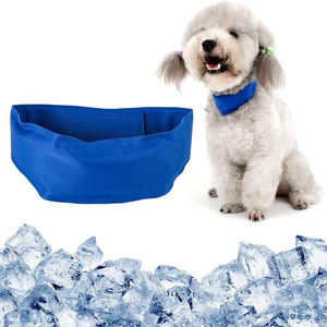 Kunden spezifische Anti-Hitze-Katze Ice <span class=keywords><strong>Pad</strong></span> <span class=keywords><strong>Gel</strong></span> Haustier Hund Sommer Sonnenstich Prävention Kühlung Halsband Solid <span class=keywords><strong>Gel</strong></span> Wraps - Product Image 2