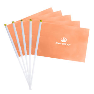 Bandiera della spiaggia design personalizzato logo di colore regalo promozionale bandiera nazionale triangolo croce in bandiera quadrata striscioni bandiera - Product Image 3