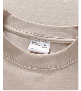 T-shirt Casual Oversize da Uomo 100% Cotone Tinta Unita Eco-Friendly Abbigliamento Estivo Tessuto 300g Design Semplice - Product Image 5