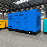 600KVA Dieselgenerator Elektrisches Kraftaggregat 500kW Mit ATS Automatischer Transferschalter Auto-Start für Industrie und Bauwesen