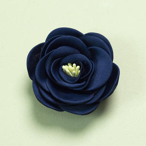 6cm hecho a mano borde quemado tridimensional Flor <span class=keywords><strong>de</strong></span> <span class=keywords><strong>seda</strong></span> núcleo estilo chino accesorios <span class=keywords><strong>de</strong></span> ropa horquilla zapatos sombreros bolsas ramillete - Product Image 6