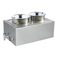Chauffe-aliments en acier inoxydable, comptoir, pour Buffet