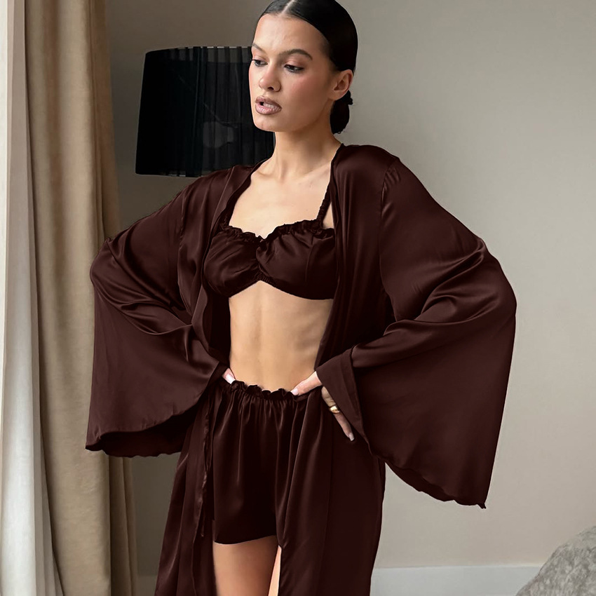Marron, poids 278g, 95% polyester, 5% élasthanne