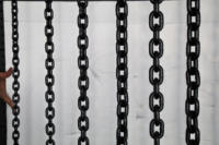 Cadena de eslabones corta, mediana y larga, cadena de eslabones galvanizados, cadena DIN763 G80