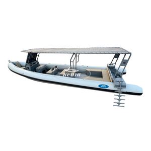 Bateau de plongée en aluminium 9m bateau de pêche à grande vitesse yacht de luxe en aluminium à vendre - Product Image 3