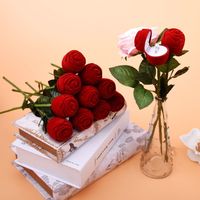 Écrins à Bijoux en Forme de Rose Rouge, Boîtes Cadeaux d'Emballage de Présentation pour Colliers, Boucles d'Oreilles, Bagues et Bracelets