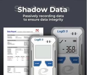 USB Digital <b>Temperature</b> <b>Controller</b> Data Logger Stainless Steel External Probe Reusable Recorder OEM Shadow Data 32000 Points - Product Image 3