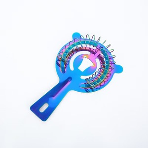 Hot Selling Luxury Rainbow Boston <strong>Shaker</strong> Strainer <strong>Peg</strong> Measurer Mixing Spoon Bottle Pourer Muddler Bar Cocktail <strong>Shakers</strong> - Product Image 4