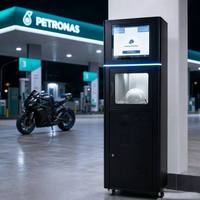 Armoire de nettoyage de casques intelligente avec écran tactile, surveillance à distance IoT et prise en charge de plusieurs modes de paiement