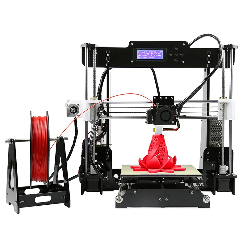 Multifunction single nozzle desktop used 3d printer kit,plastic printing machine 3d for sales