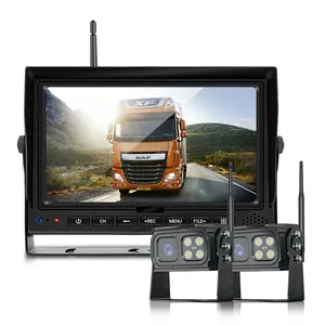 Wireless Camera Rear 7 Inch Wireless Car Backup Camera And Monitor Kit RV Backup Camera High-Speed Rear View system