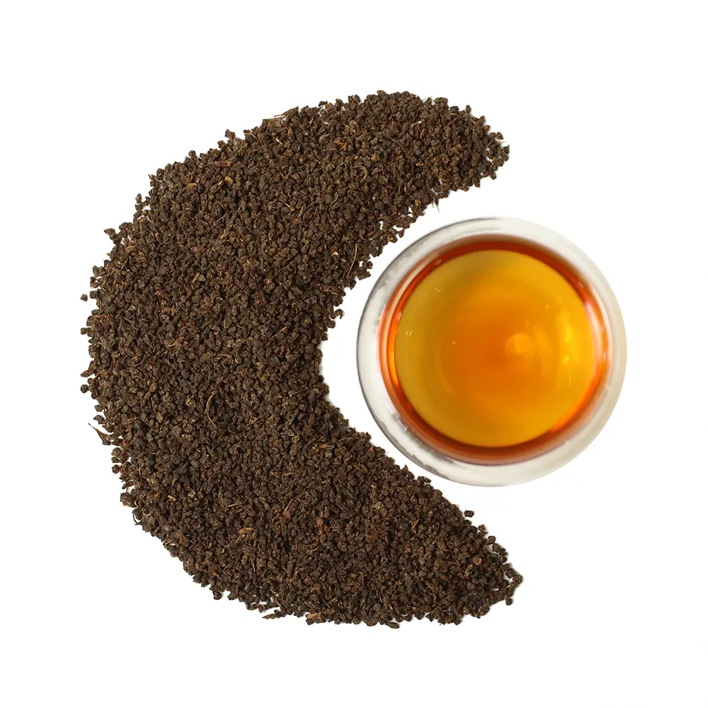 Sütlü içecek için Premium güçlü tat Ceylon CTC Fanning toz siyah çay