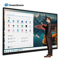 Pizarra Interactiva LCD/LED 4K UHD de 55/65/75/86/98 Pulgadas con Multitáctil y Sistema Operativo Android/Windows para Negocios y Educación