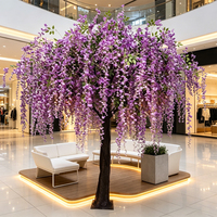 Arbre de cerisier artificiel de grande taille, de haute qualité, réaliste, en soie, écologique, imperméable, pour l'intérieur et l'extérieur, mariage, nouvel an