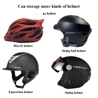 SIYOUCASE-vente en gros de casques de moto à coque dure de grande capacité, étui supérieur de casque intégral en matériau eva, étui de casque de cyclisme