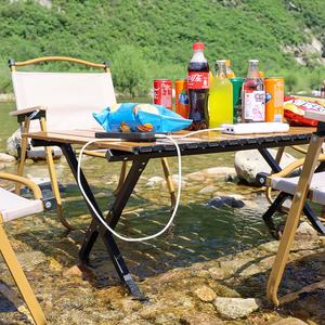 كراسي قطبية رخيصة قابلة للطي محمولة قابلة للطي في الهواء الطلق للتخييم كراسي كرميت أنابيب فولاذية متينة للسفر والرحلات - Product Image 4