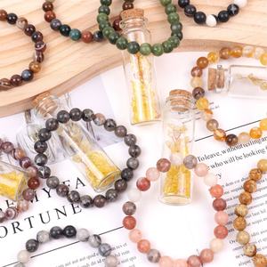 Bracelet en cristal de citrine porte-bonheur de haute qualité conçu à la mode santé richesse décorative gravier arbre bouteille autres artisanat en cristal - Product Image 1