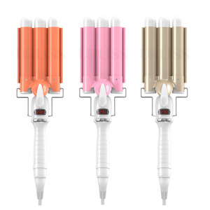 <span class=keywords><strong>Fer</strong></span> <span class=keywords><strong>à</strong></span> friser en céramique <span class=keywords><strong>à</strong></span> affichage numérique LED, modèle professionnel, boucles automatiques, boucleur <span class=keywords><strong>à</strong></span> air - Product Image 5