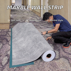 Línea de Rodapié Moderna Autoadhesiva Impermeable Ignífuga de PET para Suelos, Esquinas, Paredes y Alféizares, Adhesivo Decorativo para Apartamentos - Product Image 3