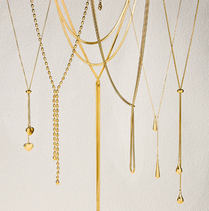Wholesale Fashion Women's Stainless Steel Y-Shaped Chain Necklace Luxury <strong>High</strong>-<strong>End</strong> Style Long Necklace for Sweater Chain <strong>Jewelry</strong> - Product Image 2