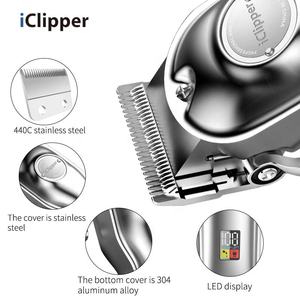 IClipper-K6 <span class=keywords><strong>professionale</strong></span> in acciaio inox elettrico <span class=keywords><strong>tagliacapelli</strong></span> ABS USB ricaricabile per auto RV casa <span class=keywords><strong>barba</strong></span> taglio noi/UK - Product Image 3