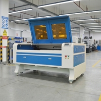 Machine de gravure et de découpe laser CNC Ruida CO2 1410 100W avec tube en verre pour bois, MDF, acrylique, cuir et autres matériaux non métalliques
