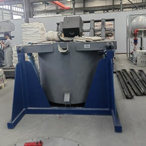 Venta de fábrica 50kg 100kg 500kg LPG <span class=keywords><strong>Gas</strong></span> diesel <span class=keywords><strong>Oil</strong></span> Black <span class=keywords><strong>Oil</strong></span> Horno de fusión de zinc de cobre de aluminio con quemador - Product Image 2