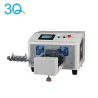 3Q Dénudeur de fils double entièrement automatique 1 mm avec fonctions de torsion, de coupe et de dénudage, lames en acier au tungstène importées 0,01 mm