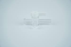 Válvula de 3 vías desechable Yimeixin de un solo mango para terapia de infusión, material PC/PE, origen Jiangsu China, directo de fábrica - Product Image 2