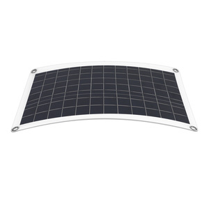 Panneau solaire mono semi-flexible ALECTER 20W-100W, certifié CE TUV, efficacité 21,5%, chargeur solaire étanche pour camping-car - Product Image 3