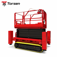 Plataforma Elevadora de Tijera Eléctrica de 10 m y 450 kg con Plataforma Extensible de 900 mm para Mantenimiento Industrial
