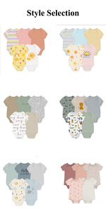 Conjunto de Ropa de Verano para Bebé de 0 a 24 Meses, Ecológico, de Algodón, para Niña y Niño - Product Image 6