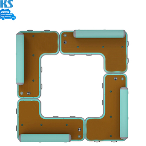 Sofá inflable flotante en forma de L, colchonetas hinchables para piscina, lago, playa, flotador, juego de agua familiar para adultos y niños - Product Image 1