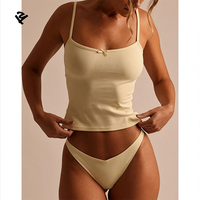Vêtements pour femmes, débardeur en coton respirant de haute qualité à bretelles spaghetti pour femmes, débardeurs personnalisés pour femmes