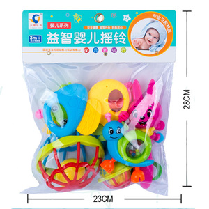 <span class=keywords><strong>Amazon</strong></span> hot sale 8 piece rattle set toys teether baby rattles and teethers toy - Product Image 3