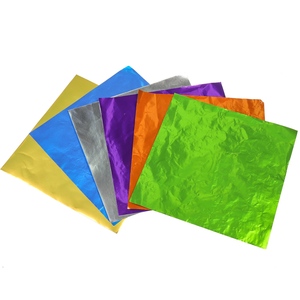 Folha De Alumínio 12 20 28 35 Folhas De Folha De Micron Personalizado Folha De Alumínio De Ouro Embalagem De Chocolate para Chocolate - Product Image 4