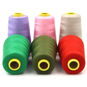 YOUNUS vente en gros 100% fil de polyester 40/2 5000yards/cône pour coudre filé 402 couleur personnalisée - Product Image 2