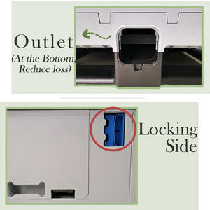 بيرة عصير حليب نبيذ * من من من من البلاستيك من من من من من من أجل تقفل * من من حيث اللون الرمادي - Product Image 4