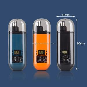 Tondeuse à poils de nez à prix de gros du fabricant, recharge USB, affichage numérique, autonomie longue durée, portable pour les voyages en extérieur - Product Image 5