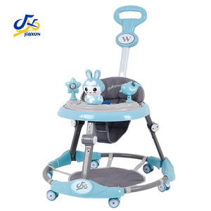 Classic Style 4-in-1 Musical Baby Walker, <strong>Push</strong> <strong>Along</strong> Activity <strong>Toy</strong> with Wheels for Toddlers, Early Educational Learning Walker - Product Image 4