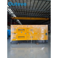 Generator Diesel Tipe Kontainer Super Silent 480V Fase Tunggal Tahan Cuaca untuk Cadangan Daya Rumah Sakit