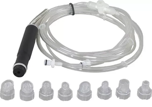 Portatile CE certificata macchina elettrica per il viso a getto di infusione di ossigeno cristallo dermoabrasione Spray per la pelle profonda pulita per uso domestico - Product Image 3