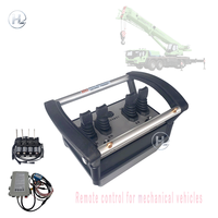 Télécommande industrielle à 4 boutons en ABS, 433 MHz, portée 500 m, étanche IP68 pour grues de camions et engins de construction