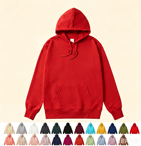 80%Cotton 20% Polyester Pullover Hoody Unisex Oversized Winter Men Hoodie Custom Print logo HeavyweightSoft Hoodie for Men - Product Image 1