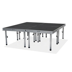 Audience Seating Layout Modular <b>Stage</b> Systems Multi Level Portable <b>Stage</b> Dance Floor with Handrail Assemble <b>Stage</b> for Sale - Product Image 1