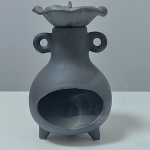 Brûleur d'encens en céramique de bonne qualité Offre Spéciale/encensoir Palo Santo Sage Smudge Stick Holder Poterie Matériel - Product Image 2