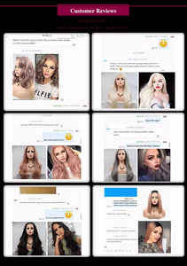 LINDAL สีเงินสีเทาสั้นตัดลูกไม้สังเคราะห์หยิกด้านหน้า Bob ผมหยิกวิกผมลูกไม้ด้านข้างแยกความร้อนแพลทินัมสีเทาวิกผม - Product Image 6