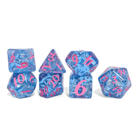 Lot de dés en résine polyédriques en gros pour jeux de société, D&D, RPG – Dés personnalisés pour Dungeons & Dragons