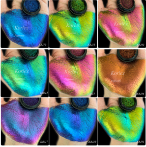 Yeşil siyah kırmızı bukalemun <span class=keywords><strong>Pigment</strong></span> tozu renk kayması tozu mika etkisi bukalemun <span class=keywords><strong>Pigment</strong></span> için araba boyası kozmetik oje - Product Image 4