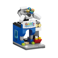 Ensemble de blocs de construction Mini City Street View, kit de modèles de magasins multi-thèmes, jouet d'assemblage créatif éducatif, cadeau pour enfants